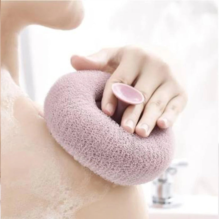 Flower Bath Sponge – Soft Exfoliator with Suction Cup