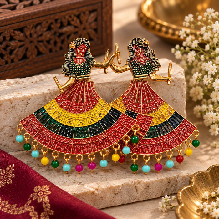Navratri Special Royal Garba Jhumka – Make Every Garba Night Unforgettable
